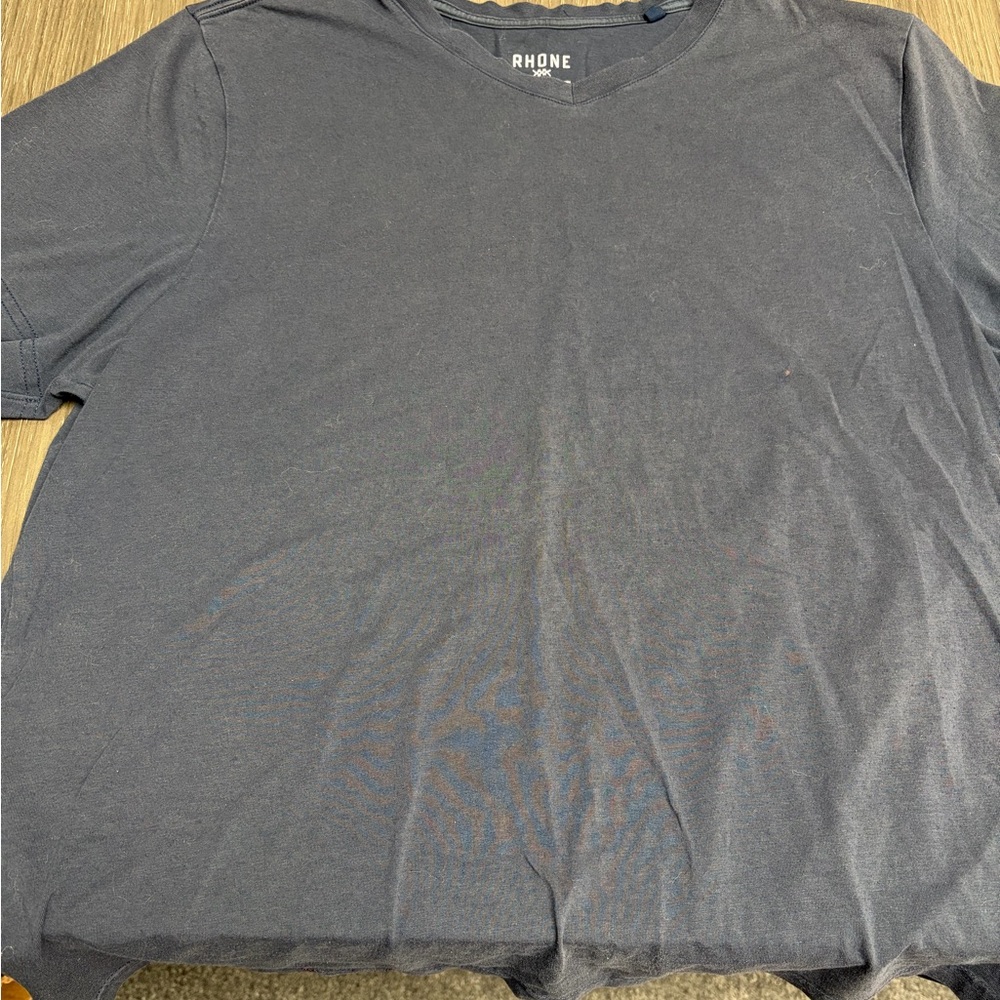 Element V Neck Tee in Navy